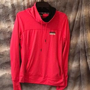 PINK hot pink athletic sweatshirt